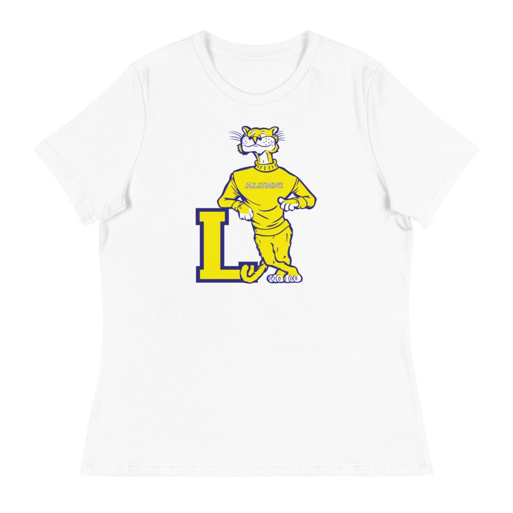 LSU alumni vintage Women's Relaxed Shirt - 1950s Tiger Alumni Art W Relaxed T Shirt - rivalryweek