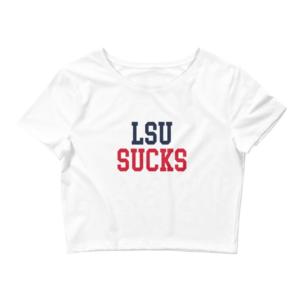 LSU Sucks Ole Miss Rivalry Crop Top Crop Top - rivalryweek