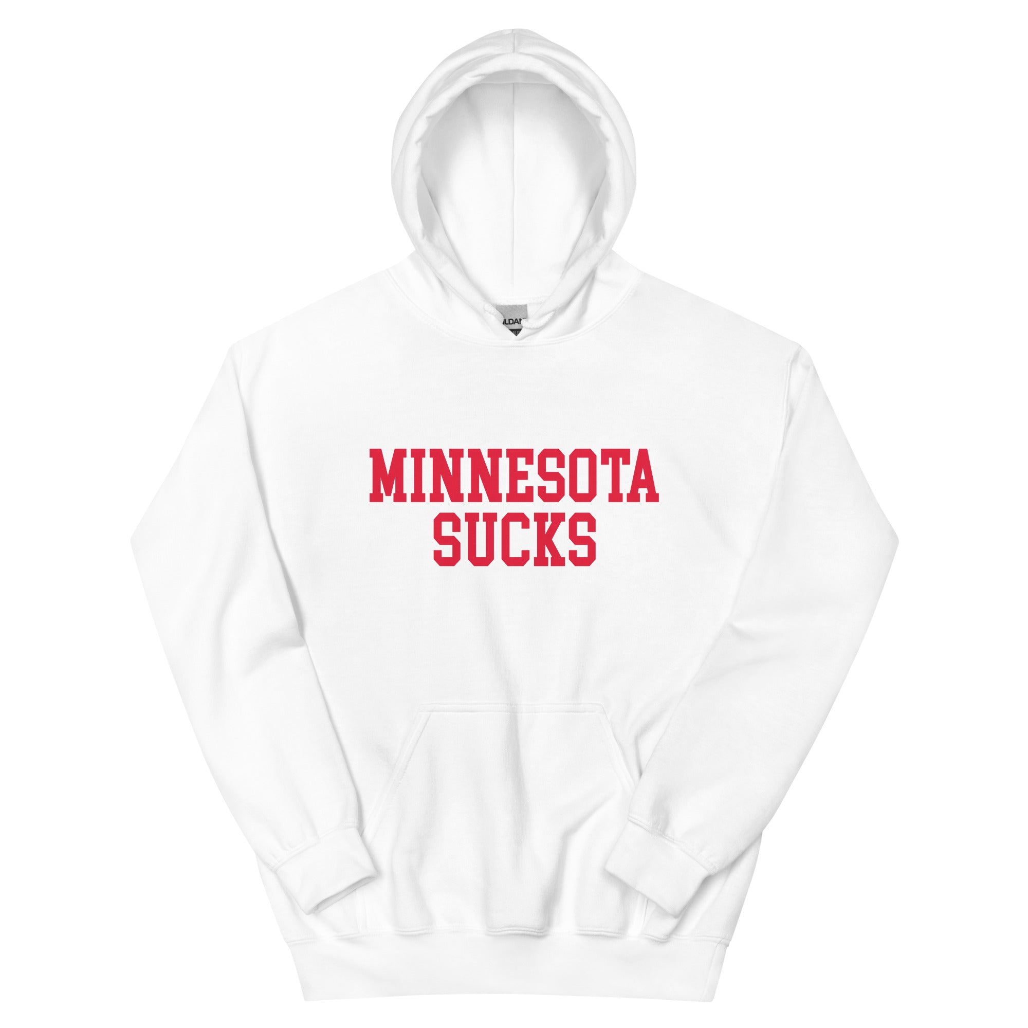 Minnesota Sucks Nebraska Rivalry Hoodie White Sweatshirt - rivalryweek