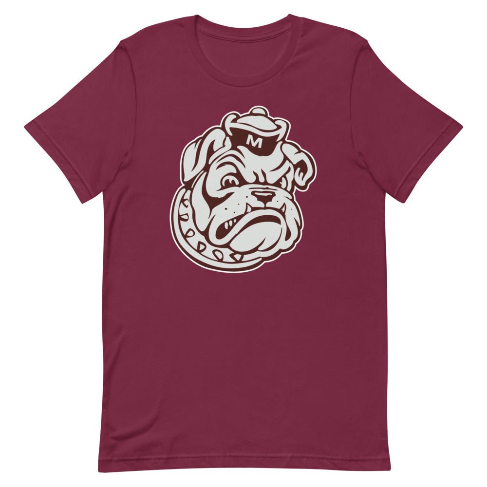 Mississippi State Vintage Mascot Shirt - 1950s Sailor Bulldog Art Shirt - rivalryweek