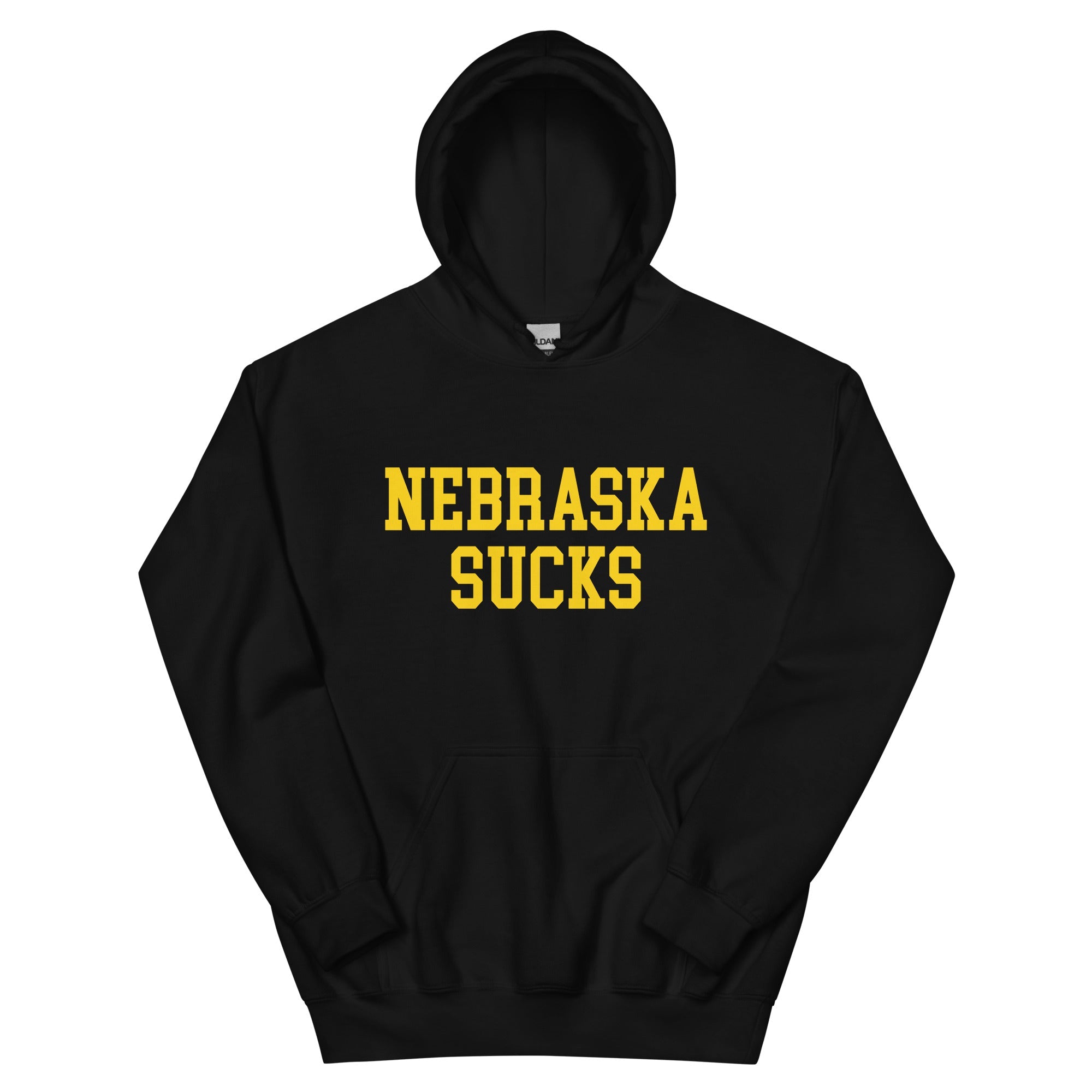 Nebraska Sucks Iowa Rivalry Hoodie Black Sweatshirt - rivalryweek