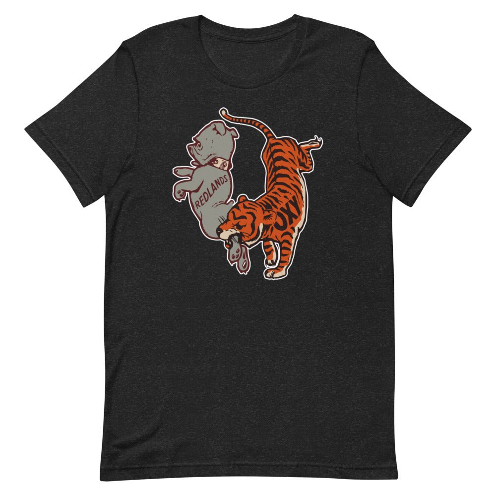 Occidental Rivalry Shirt - 1930s Vintage Oxy Tiger vs Redlands Art Shirt - rivalryweek