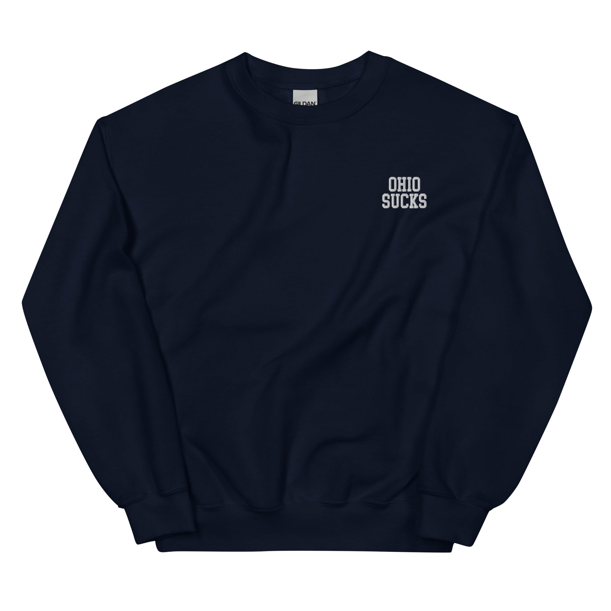 Ohio Sucks Penn State Rivalry Embroidered Crew Neck Sweatshirt - rivalryweek