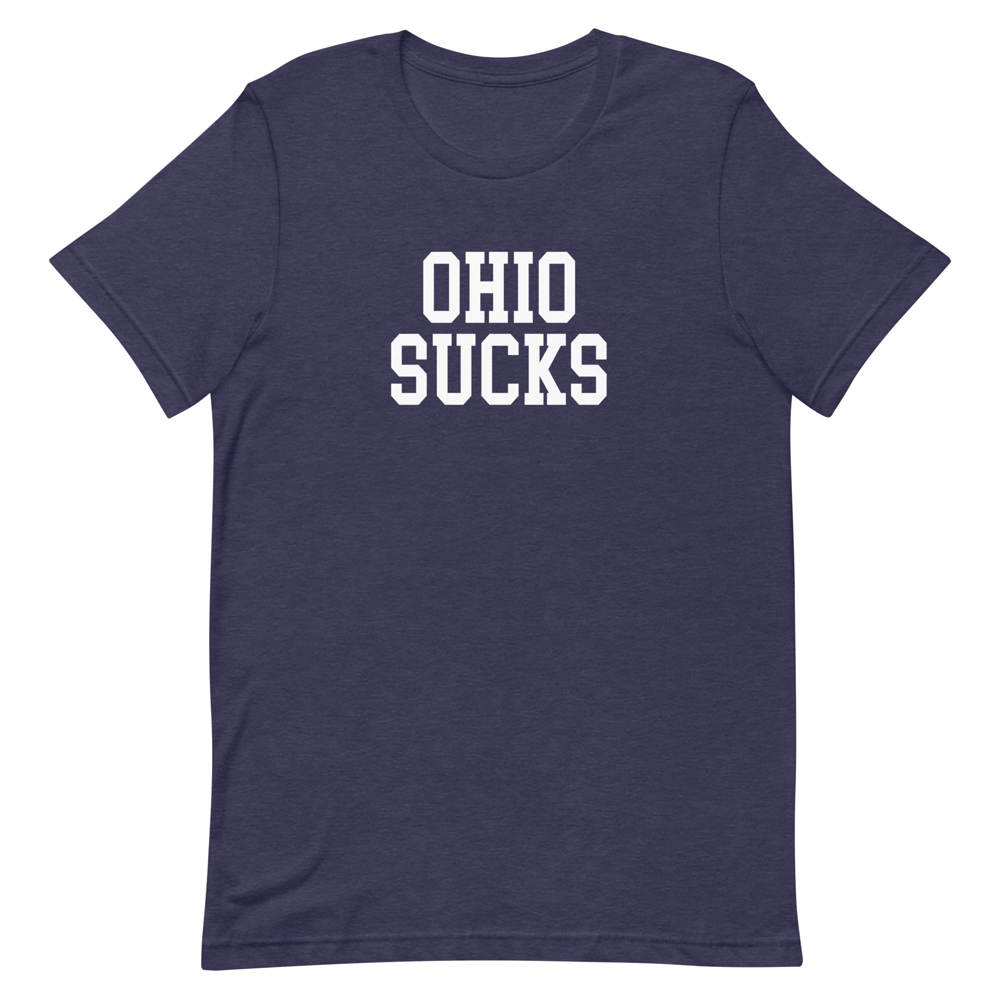 Ohio Sucks Penn State Rivalry T Shirt Heather Navy Blue Shirt - rivalryweek