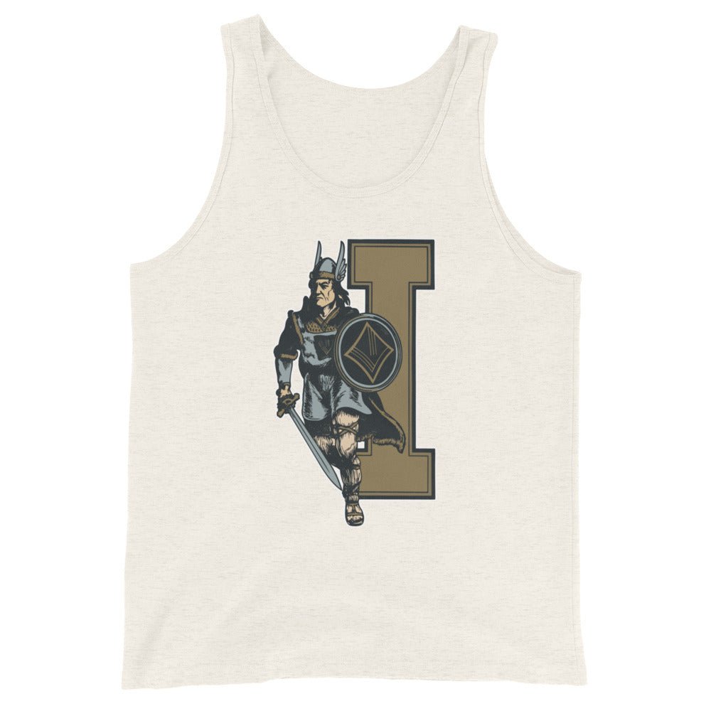 Old School Idaho Men's Tank Top - 1940s Early Vandals Art Mens Tank Top - Rivalry Week