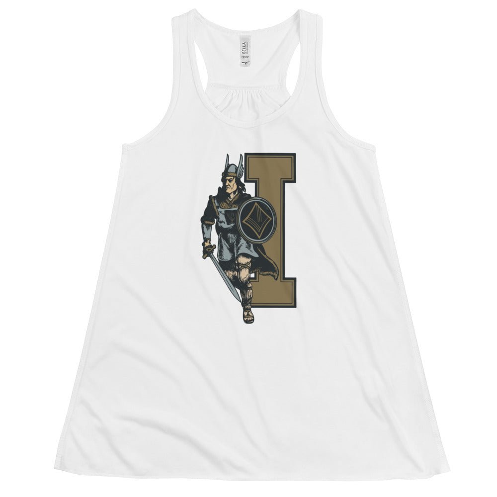 Old School Idaho Women's Flowy Tank Top - 1940s Early Vandals Art W Tank Top - Rivalry Week