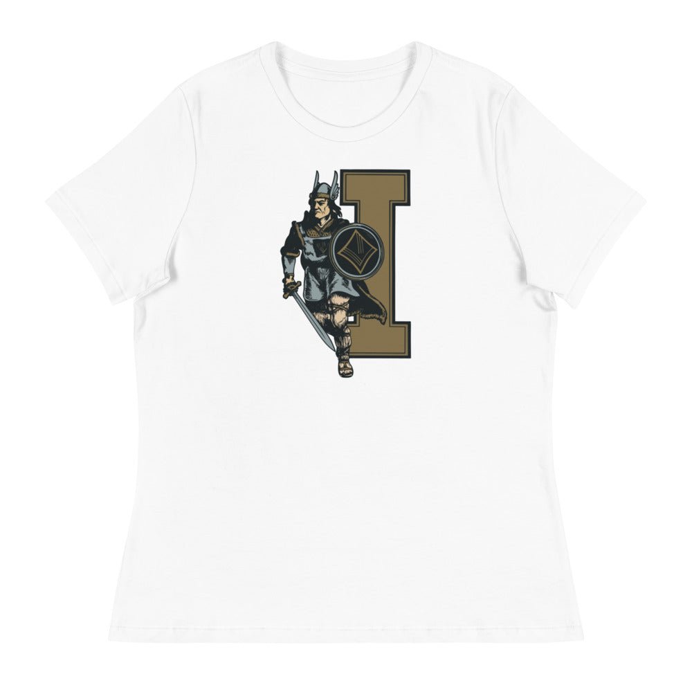 Old School Idaho Women's Relaxed Shirt - 1940s Early Vandals Art W Relaxed T Shirt - Rivalry Week