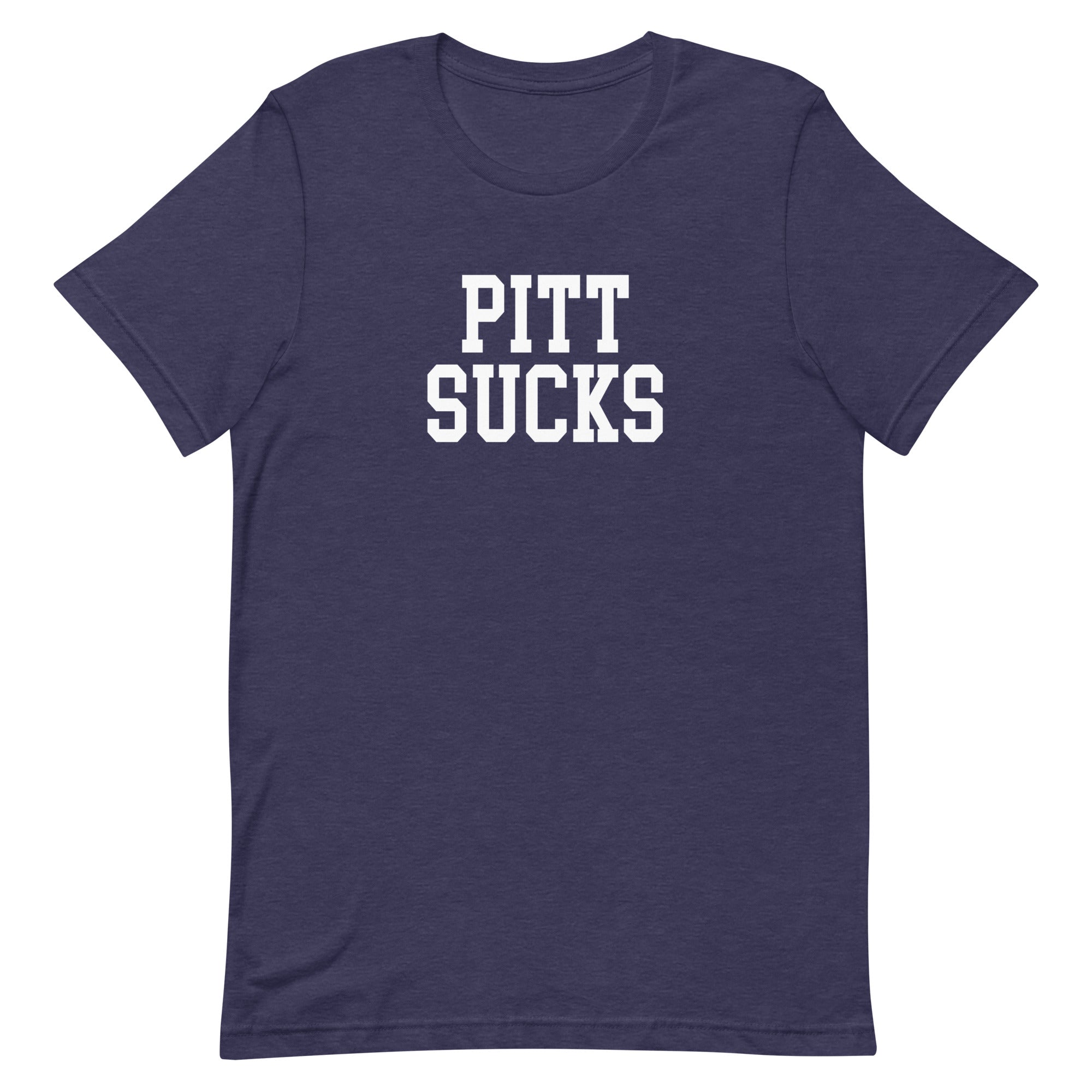 Pitt Sucks Penn State Rivalry T Shirt Heather Blue Shirt - rivalryweek