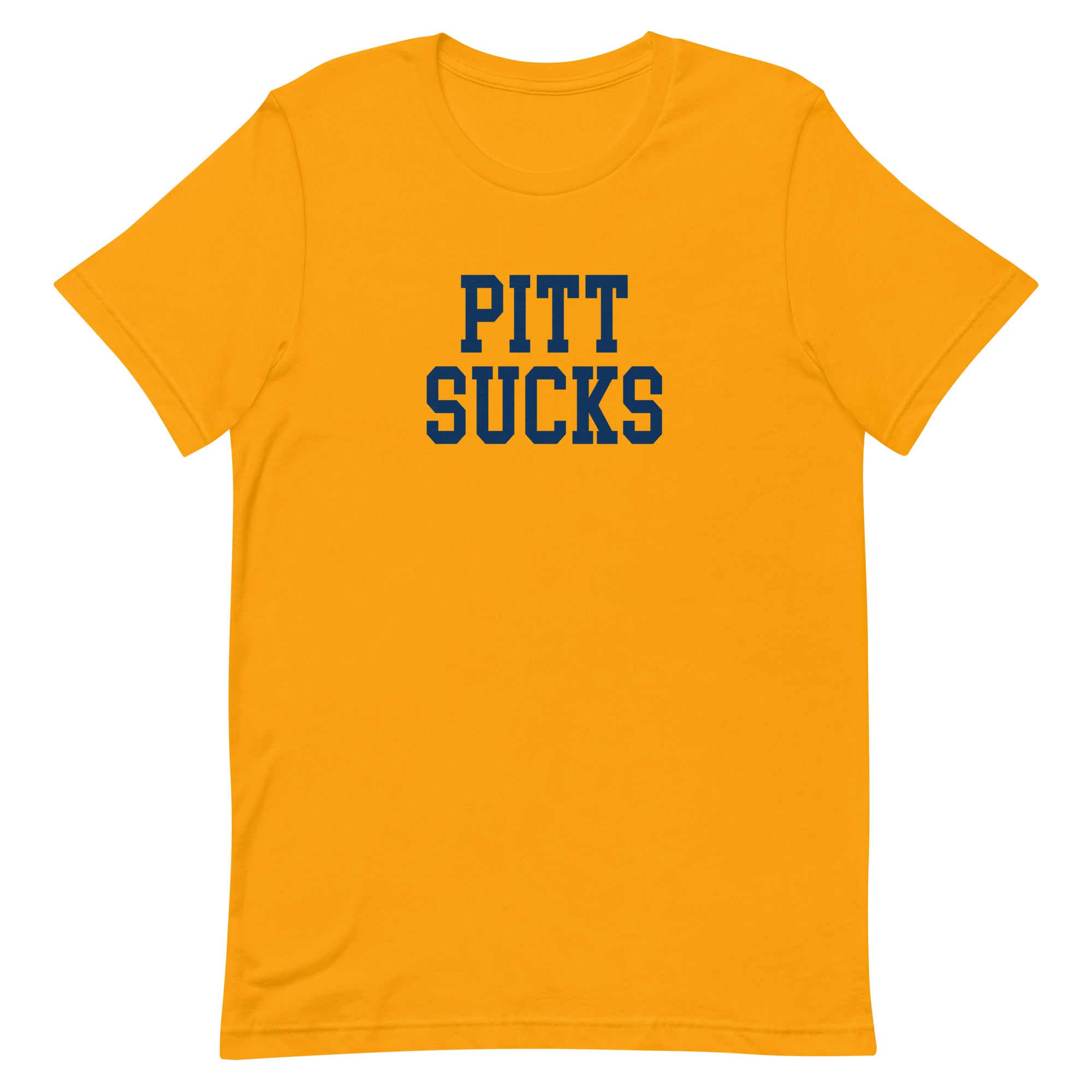 Pitt Sucks West Virginia Rivalry Gold T Shirt Shirt - rivalryweek