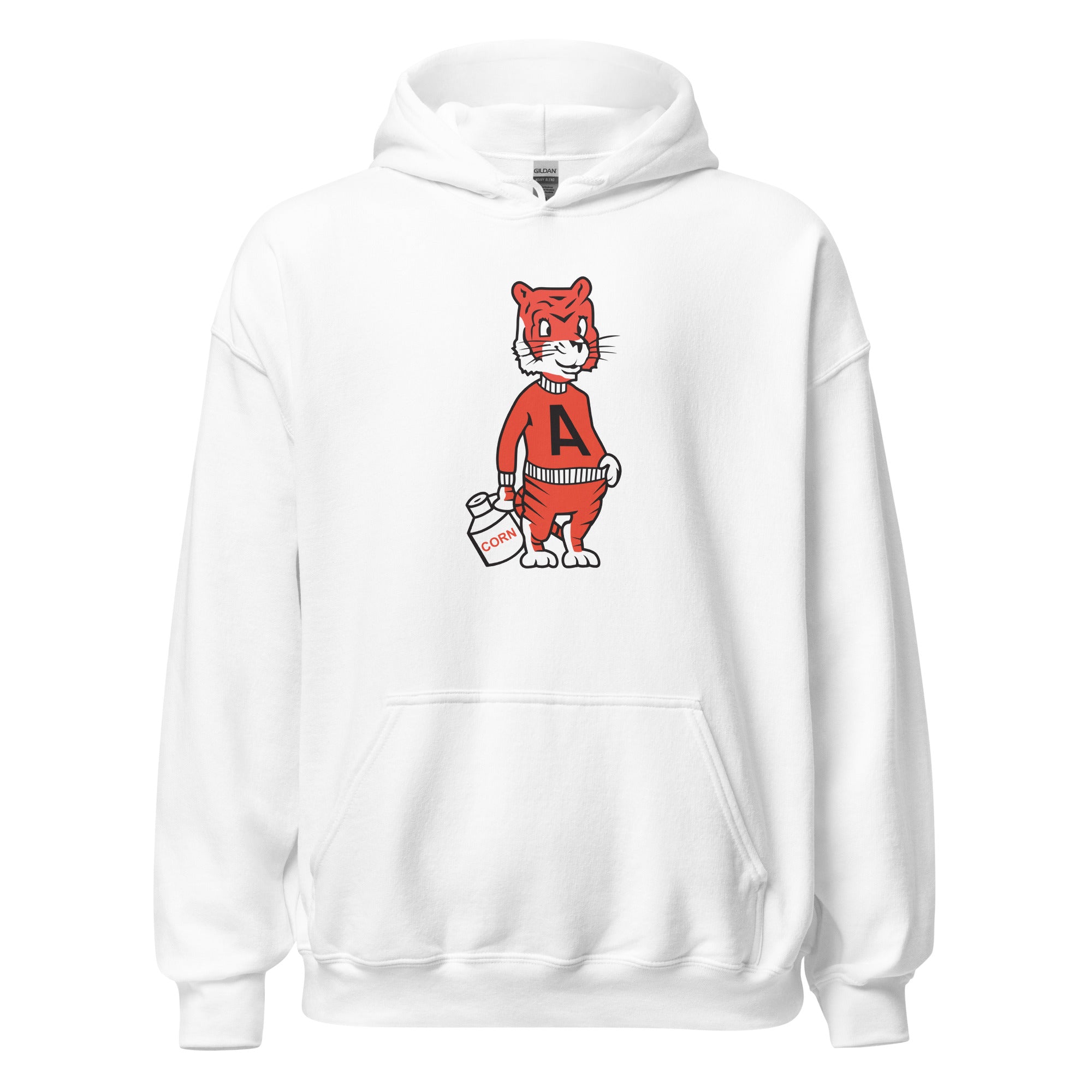 Rare Auburn Tigers Moonshine Hoodie - 1950's artwork - rivalryweek