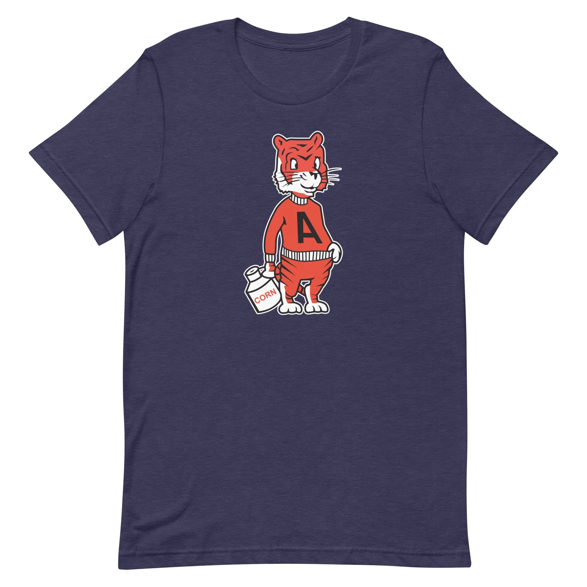 Rare Auburn Tiger T Shirt - Moonshine Tiger 1950's artwork - rivalryweek