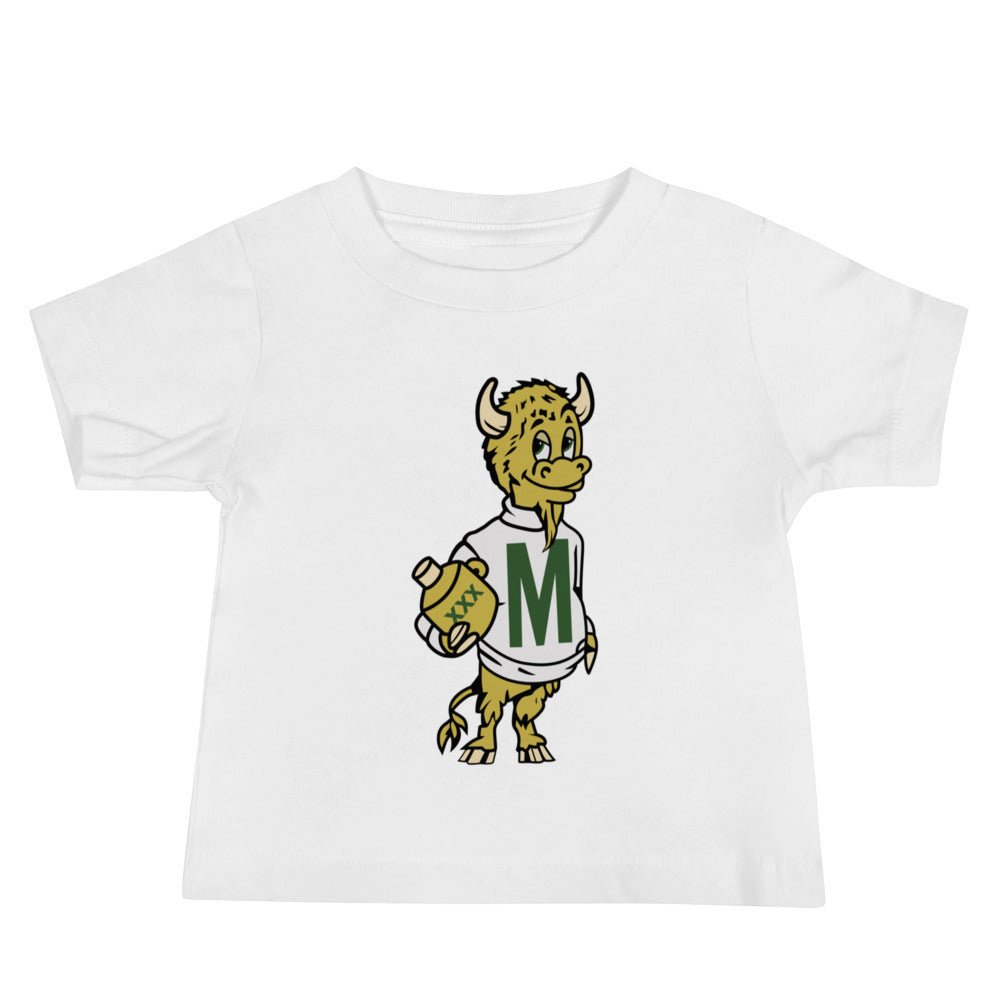 Rare Marshall University Vintage Baby T Shirt - 1950s Good Time Herd Art Baby Staple Tee - rivalryweek