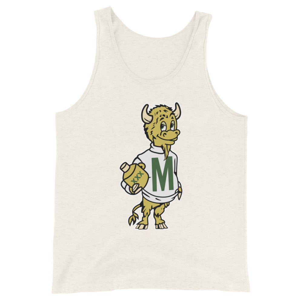 Rare Marshall University Vintage Men's Tank Top - 1950s Good Time Herd Art Mens Tank Top - rivalryweek