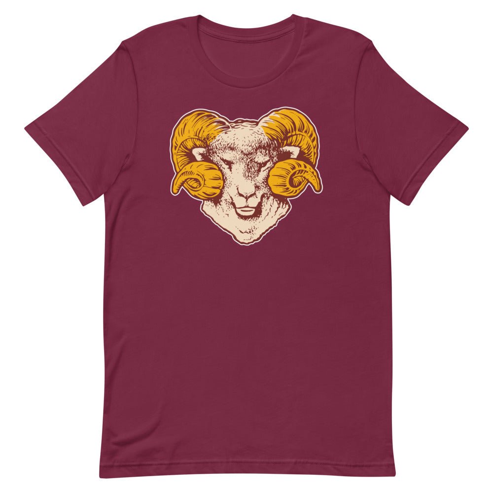 Retro Fordham Rams Shirt - 1940s Head On Art Shirt - Rivalry Week