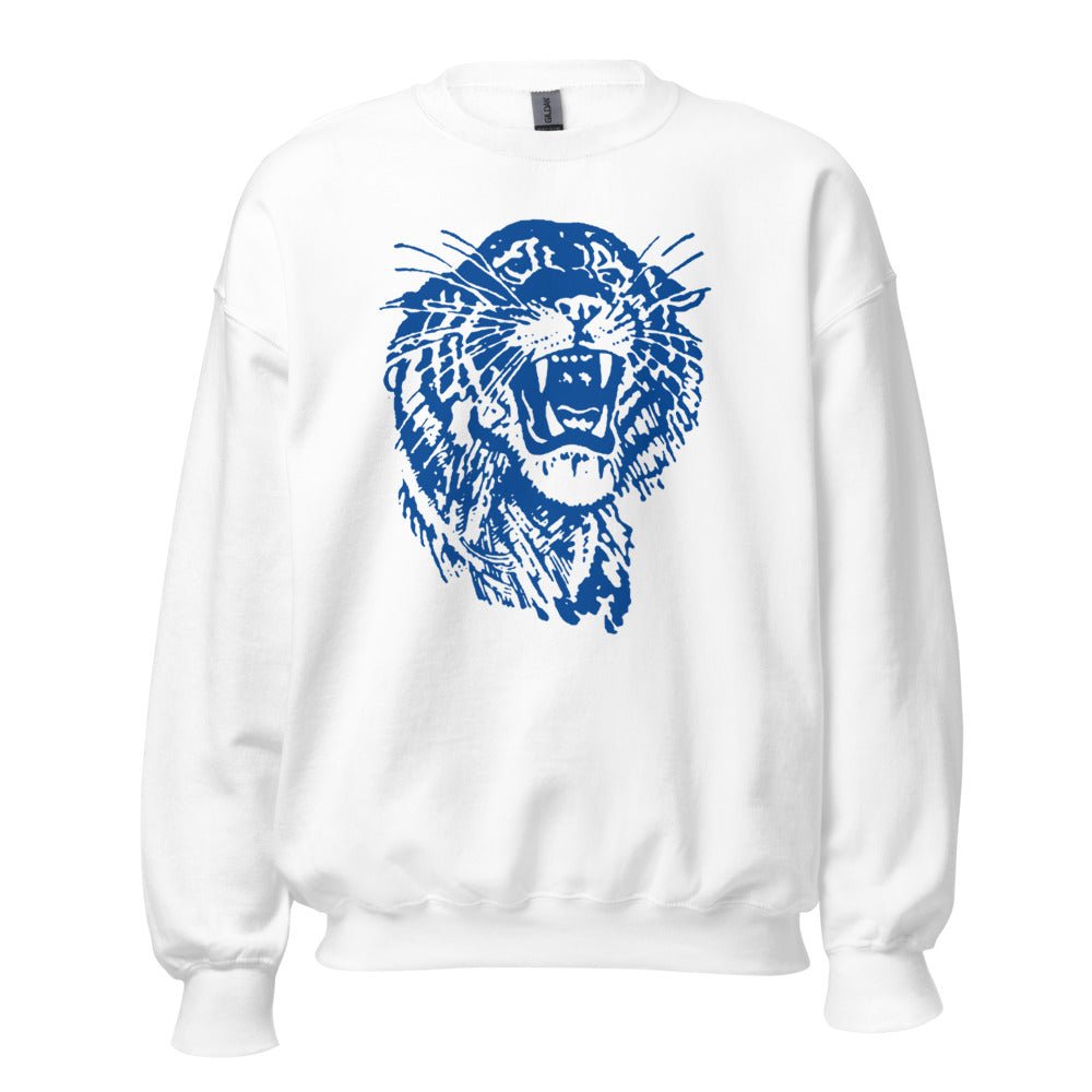 Retro Memphis Crew Neck Sweatshirt - 1963 Roaring Retro Memphis Tiger Art Sweatshirt - rivalryweek