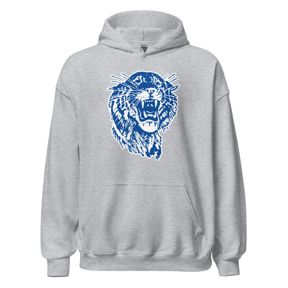 Retro Memphis Hoodie - 1963 Roaring Retro Memphis Tiger Art Hoodie - rivalryweek