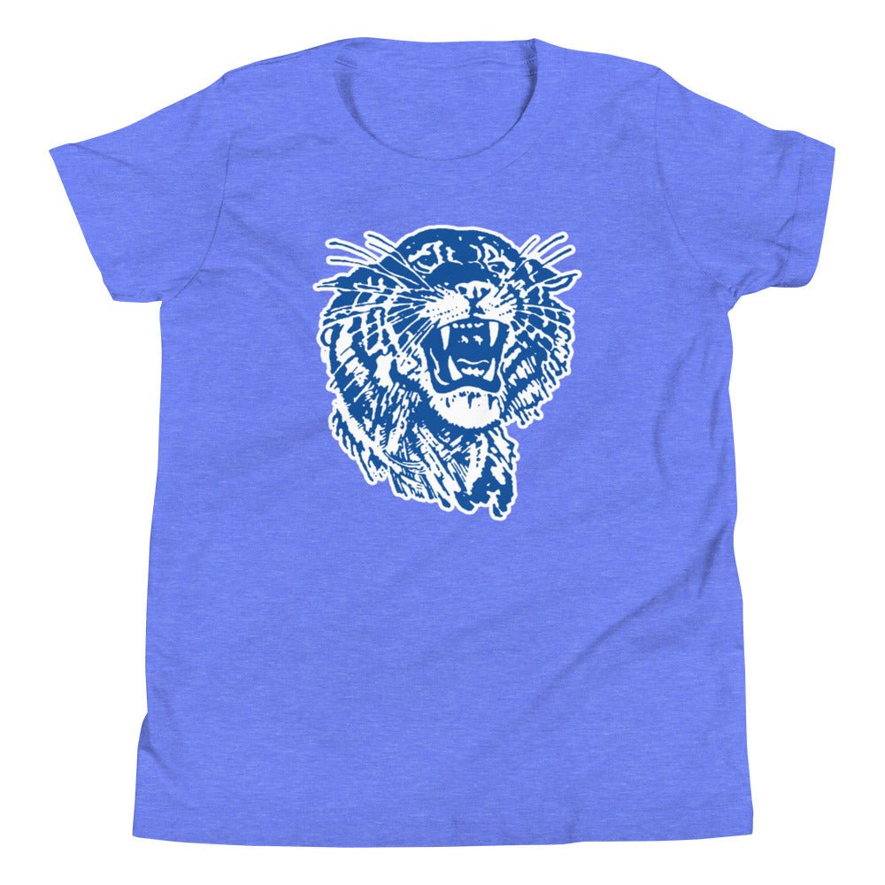 Retro Memphis Kids Youth Shirt - 1963 Roaring Retro Memphis Tiger Art Youth Staple Tee - rivalryweek