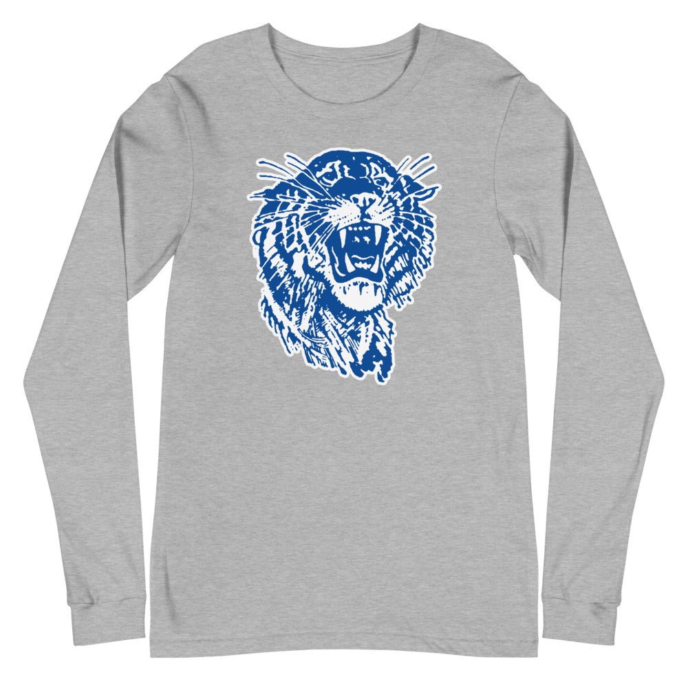 Retro Memphis Long Sleeve Shirt - 1963 Roaring Retro Memphis Tiger Art Long Sleeve Shirt - rivalryweek