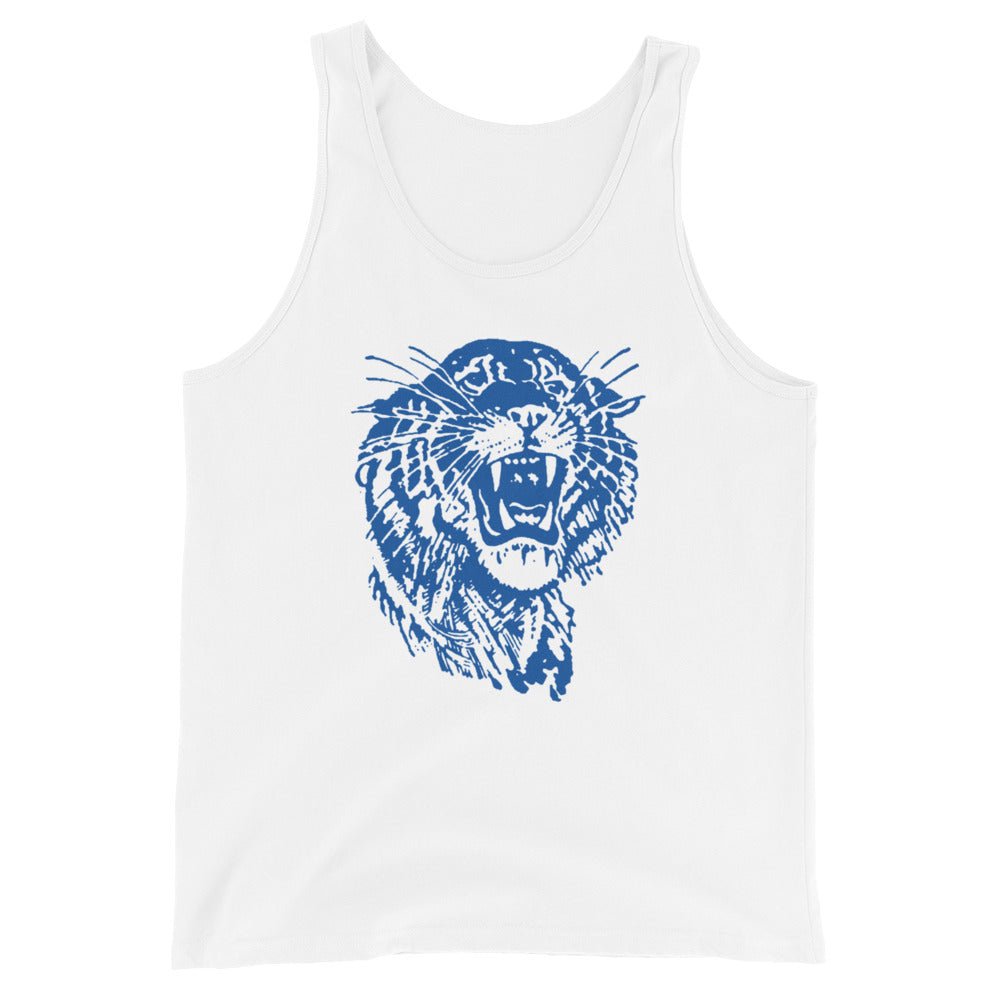 Retro Memphis Men's Tank Top - 1963 Roaring Retro Memphis Tiger Art Mens Tank Top - rivalryweek