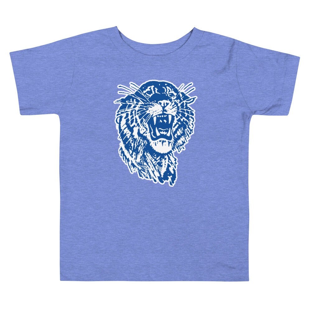 Retro Memphis Toddler T Shirt - 1963 Roaring Retro Memphis Tiger Art Toddler Staple Tee - rivalryweek