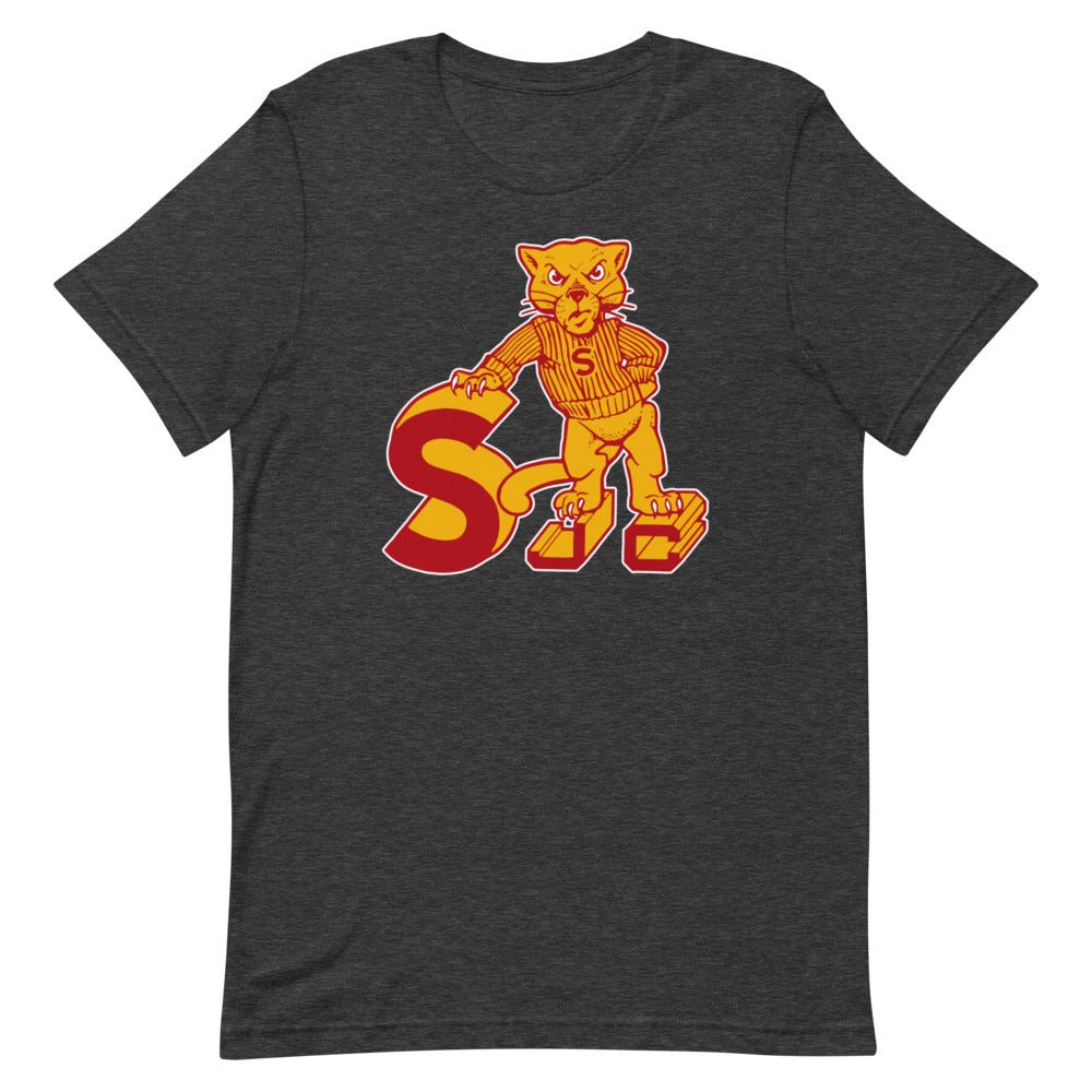 Sacramento City College Vintage Shirt - 1950 Varsity SJC Panther Art Shirt - rivalryweek