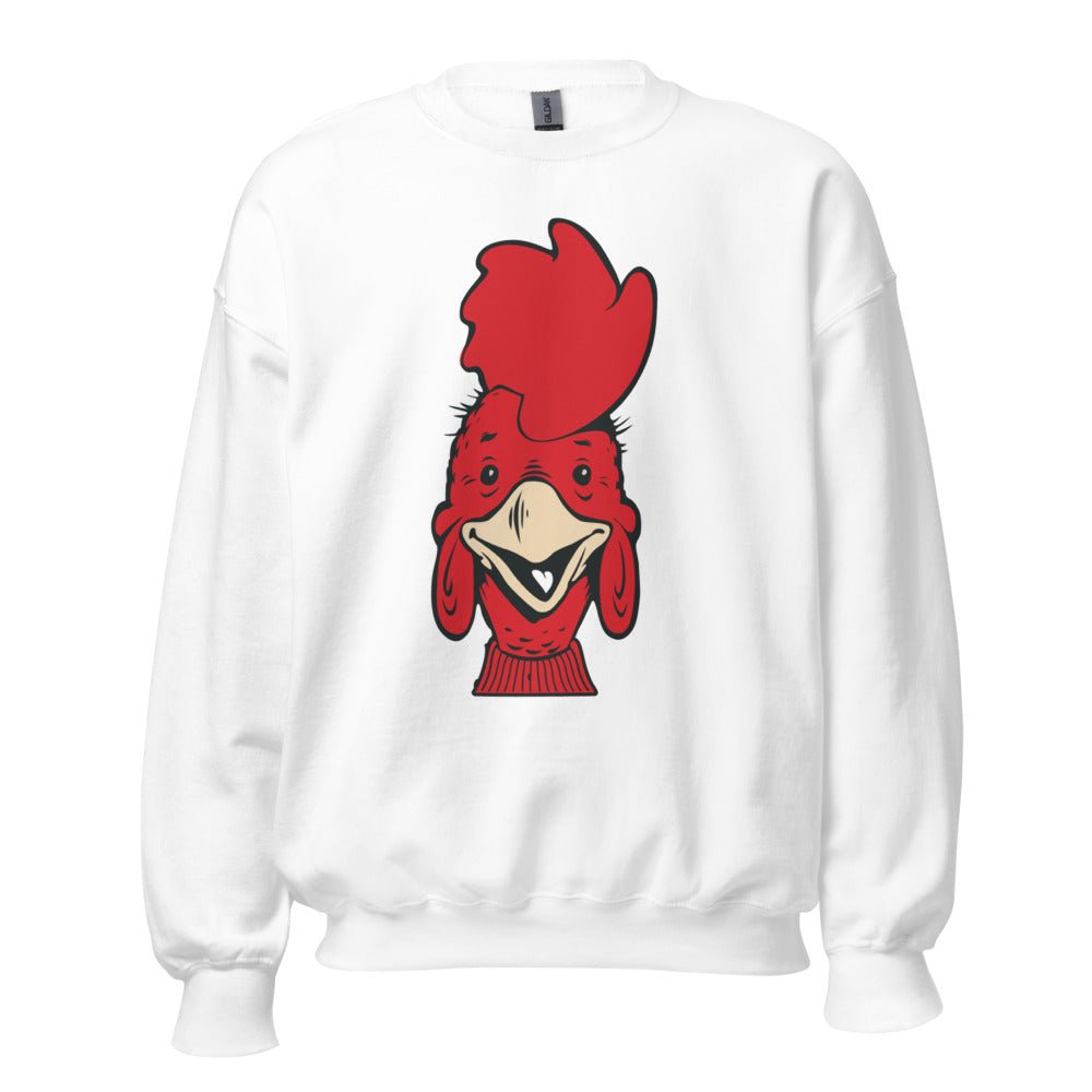 South Carolina Vintage Crew Neck Sweatshirt - 1950s Happy Gamecock Art Sweatshirt - rivalryweek