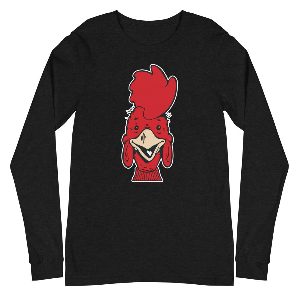 South Carolina Vintage Long Sleeve Shirt - 1950s Happy Gamecock Art Long Sleeve Shirt - rivalryweek