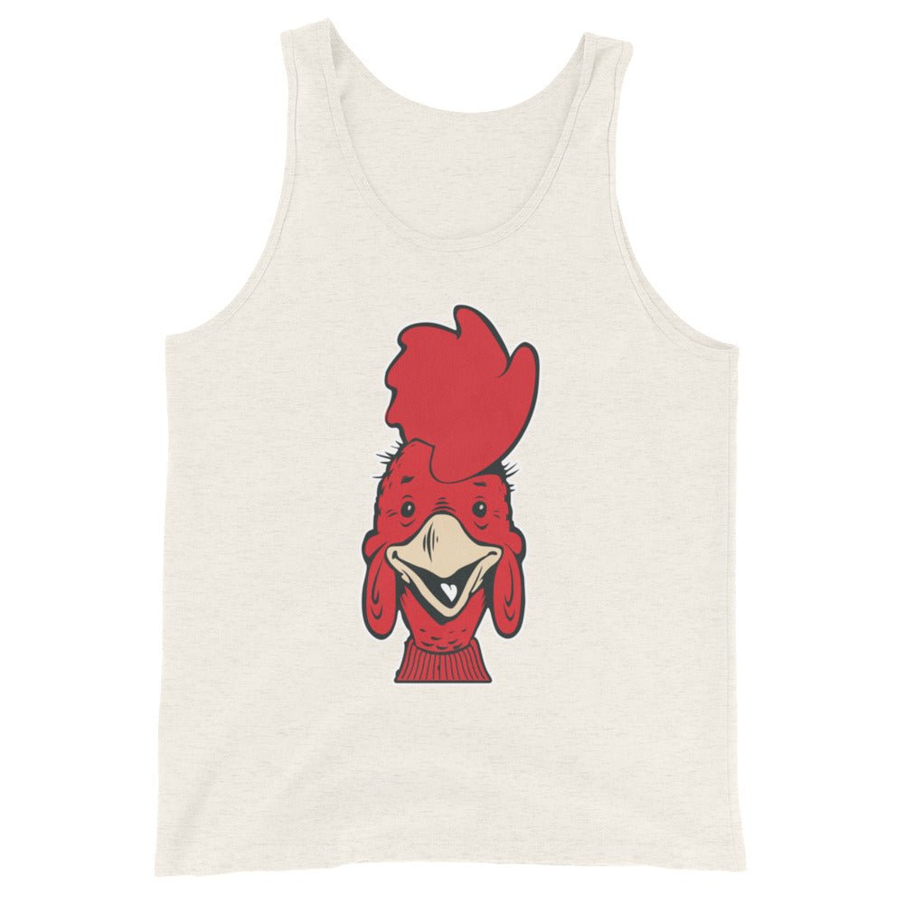 South Carolina Vintage Men's Tank Top - 1950s Happy Gamecock Art Mens Tank Top - rivalryweek