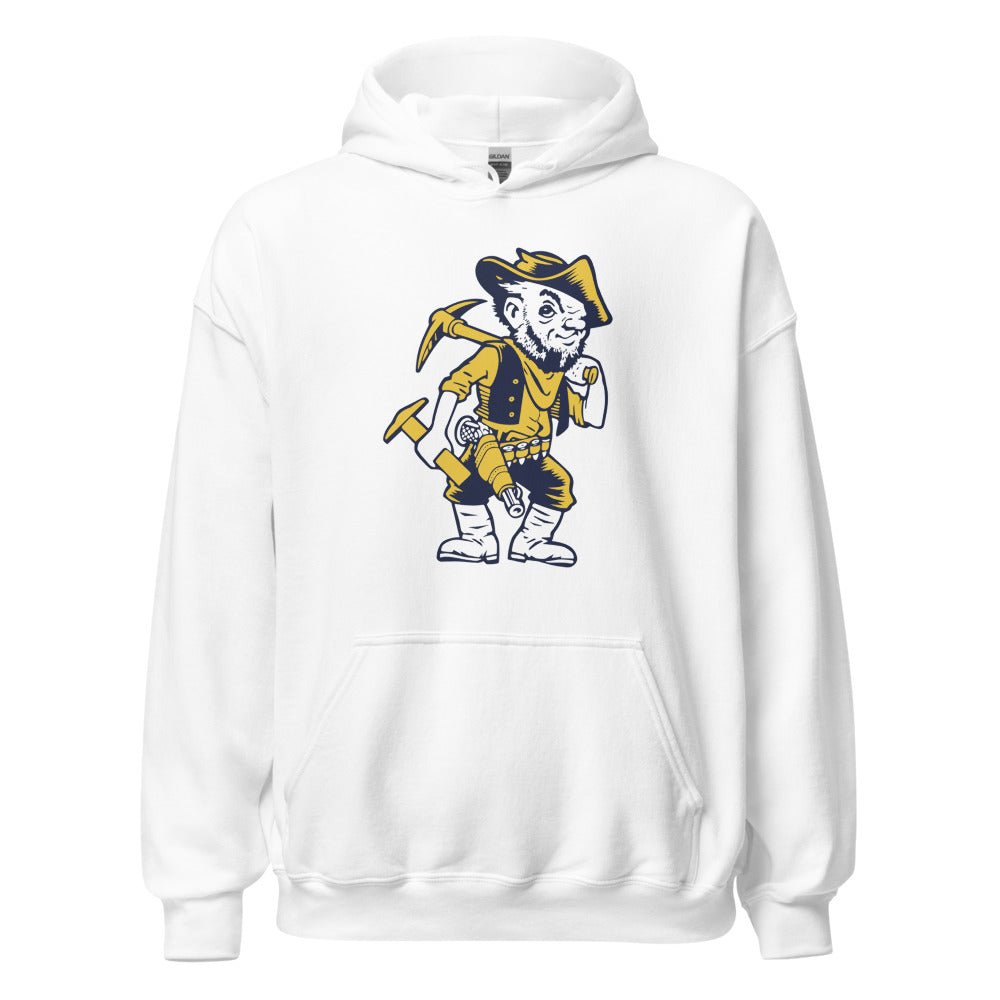 South Dakota School of Mines Hoodie - 1940s Vintage Hardrocker Art Hoodie - Rivalry Week