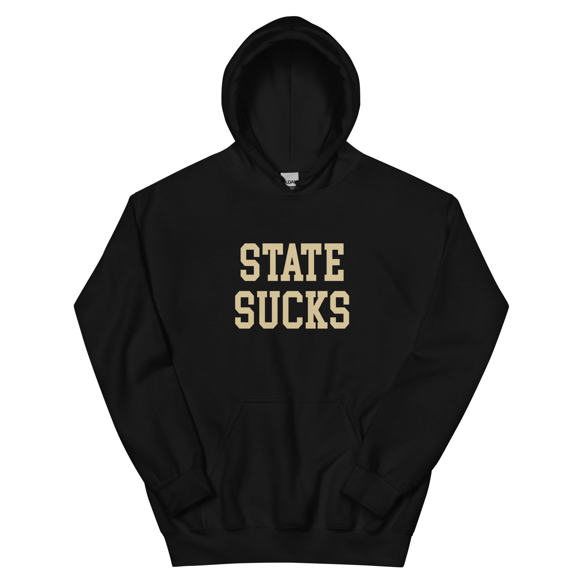 State Sucks Colorado Rivalry Black Hoodie Sweatshirt - rivalryweek