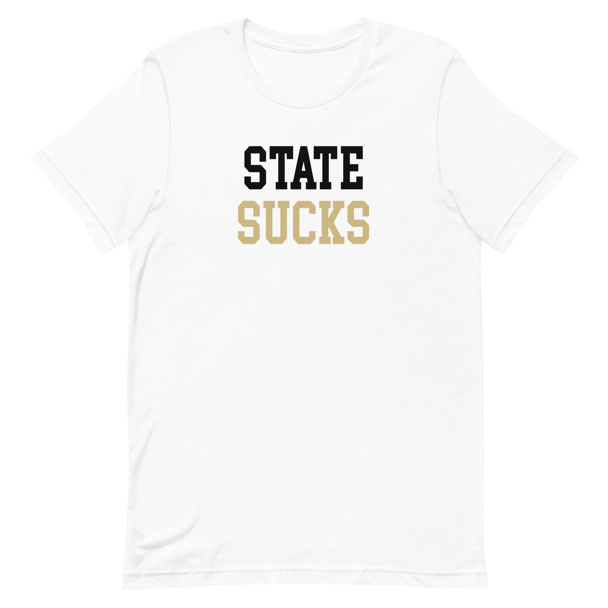 State Sucks Colorado Rivalry T Shirts Two Tone Shirt - rivalryweek