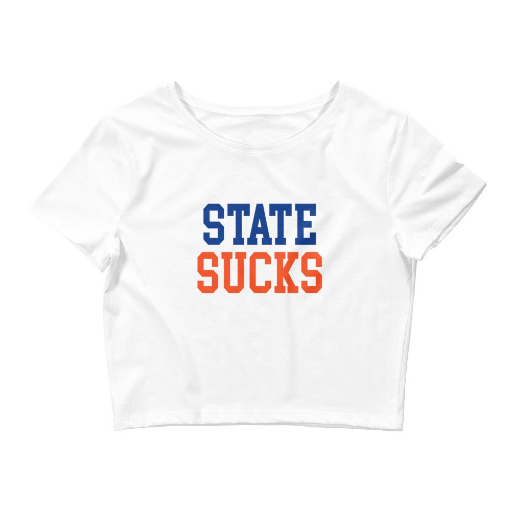 State Sucks Florida Rivalry Crop Top Crop Top - rivalryweek