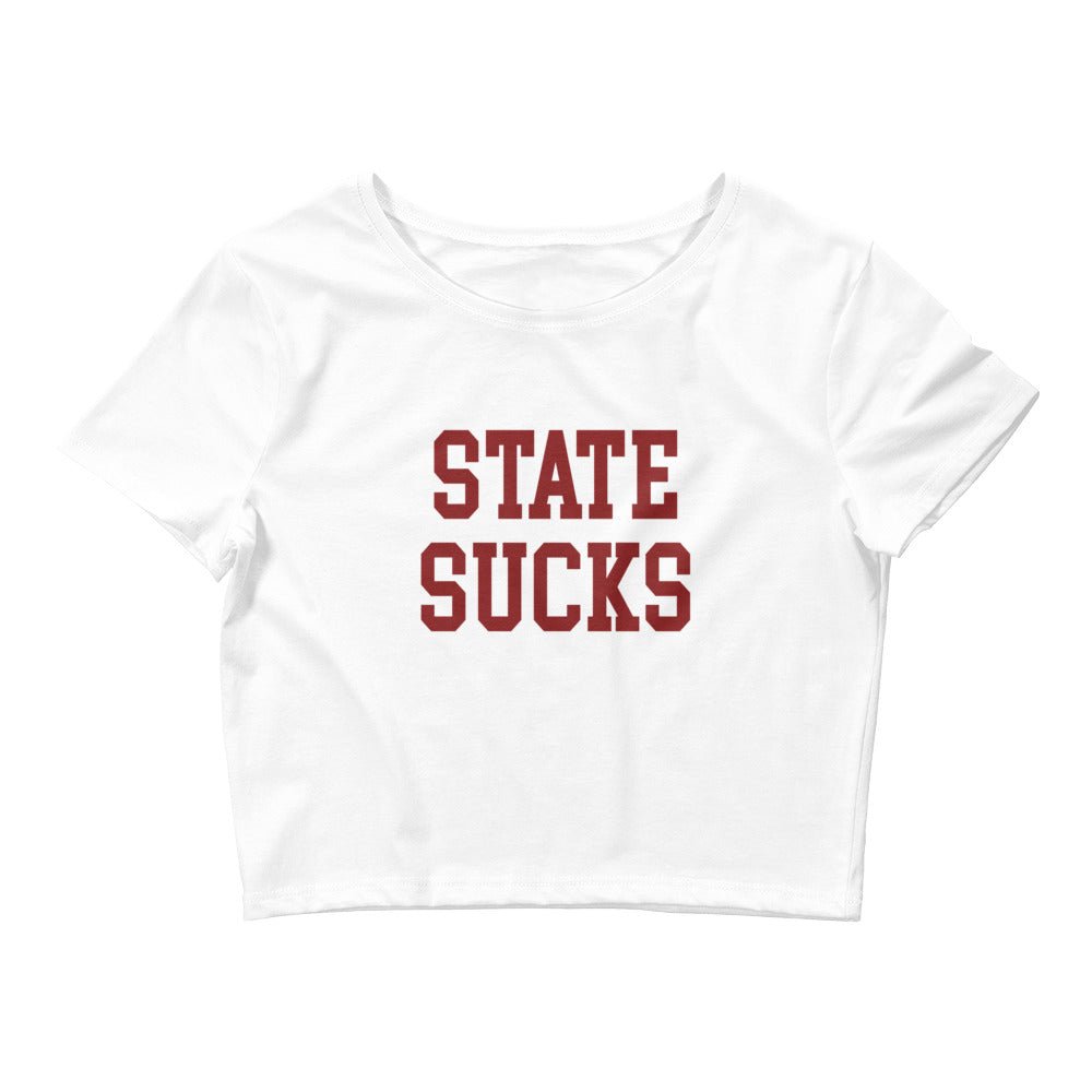 State Sucks Oklahoma Rivalry Crop Top Crop Top - rivalryweek