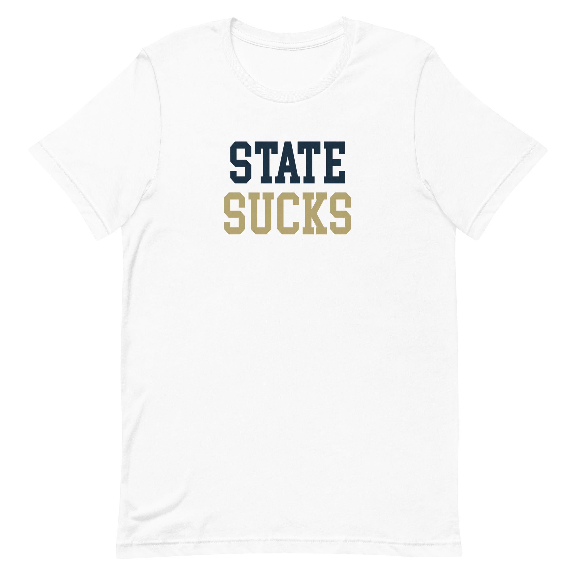 State Sucks Pitt Rivalry Two Tone T Shirt Shirt - rivalryweek