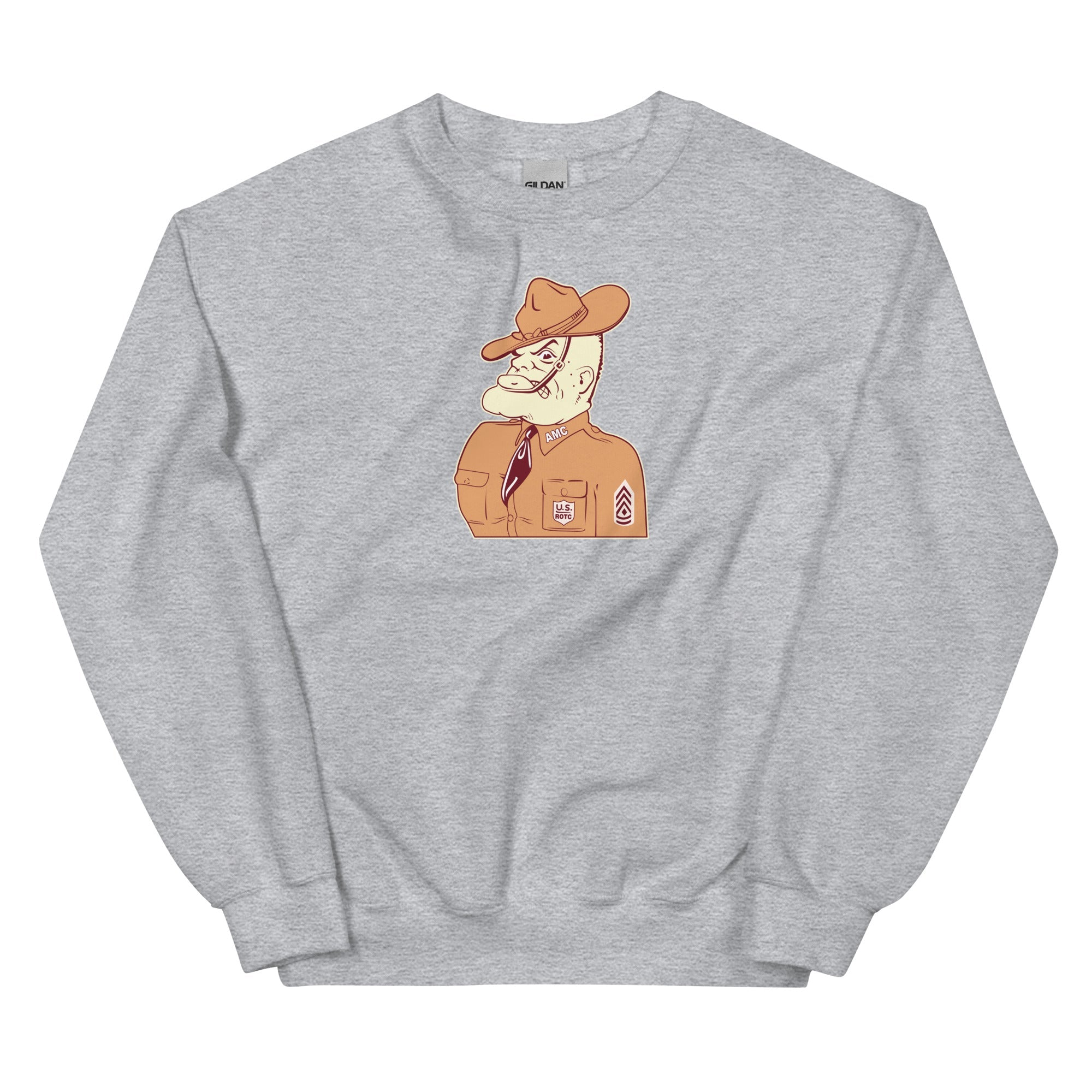 Texas A&M Vintage Sweatshirt - Ol' Sarge 1950's artwork Sweatshirt - rivalryweek