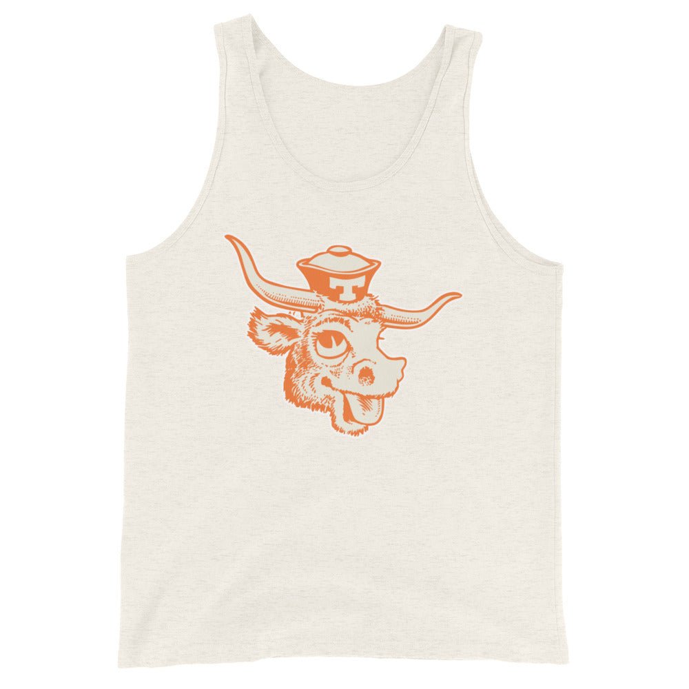 Texas Longhorns Vintage Men's Tank Top - 1940s Silly Sailor Art Mens Tank Top - rivalryweek