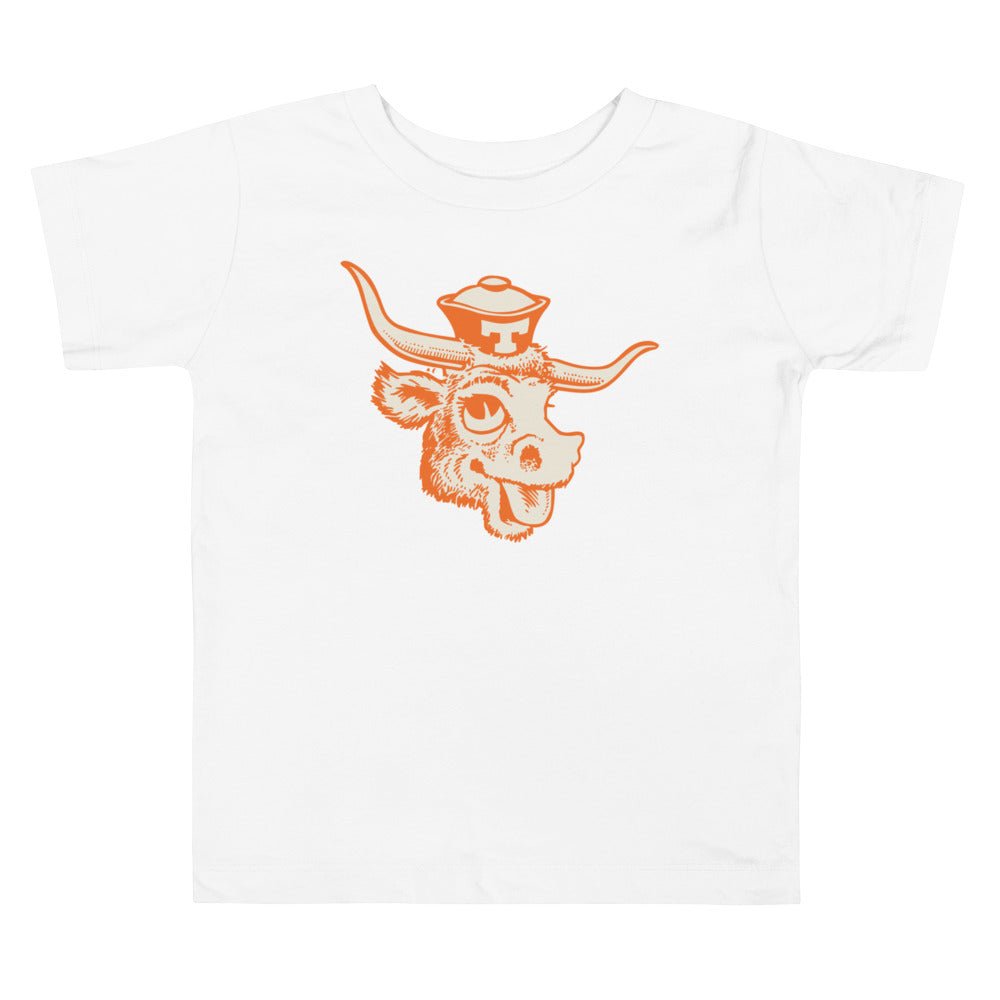 Texas Longhorns Vintage Toddler T Shirt - 1940s Silly Sailor Art Toddler Staple Tee - rivalryweek