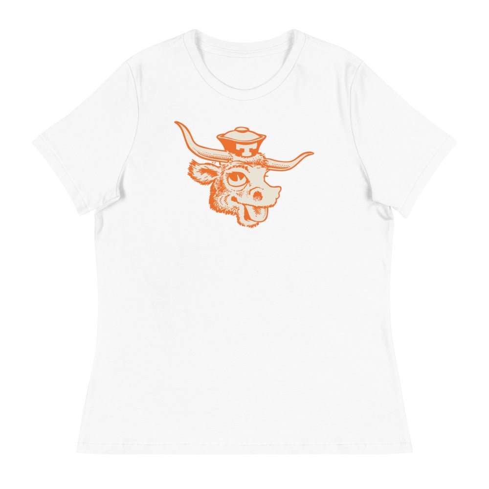 Texas Longhorns Vintage Women's Relaxed Shirt - 1940s Silly Sailor Art W Relaxed T Shirt - rivalryweek