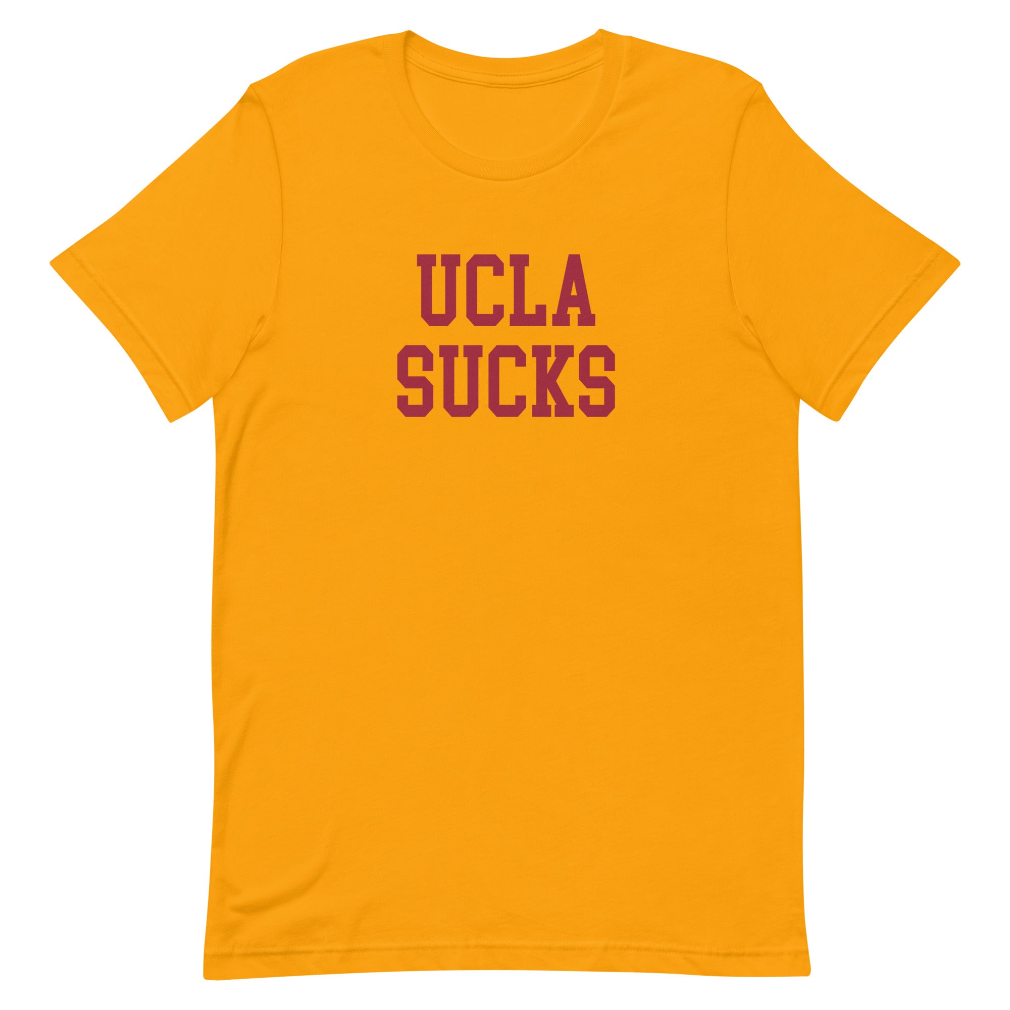 UCLA Sucks USC Rivalry T Shirt Gold Shirt - rivalryweek