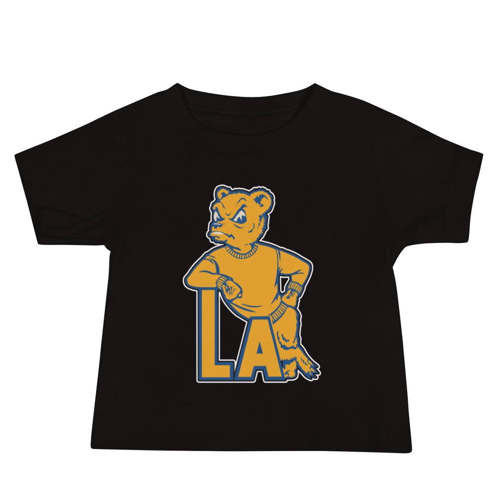 UCLA Vintage Baby T Shirt - 1950s LA Bruin Art Baby Staple Tee - rivalryweek