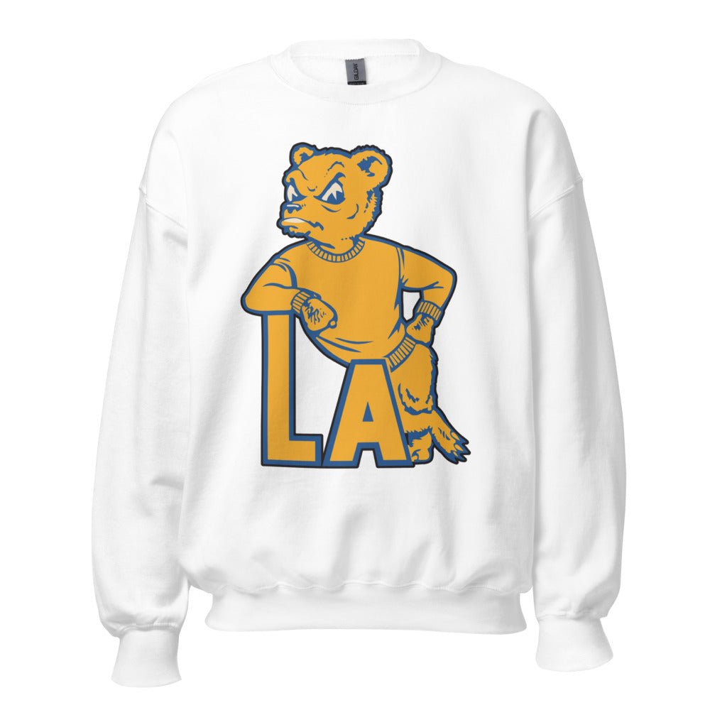 UCLA Vintage Crew Neck Sweatshirt - 1950s LA Bruin Art Sweatshirt - rivalryweek