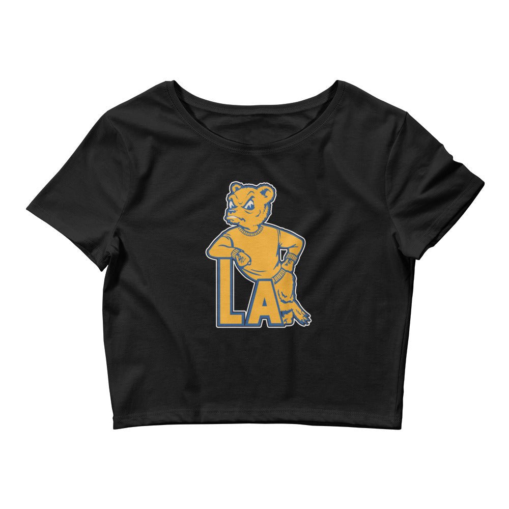 UCLA Vintage Crop Top - 1950s LA Bruin Art Crop Top - rivalryweek