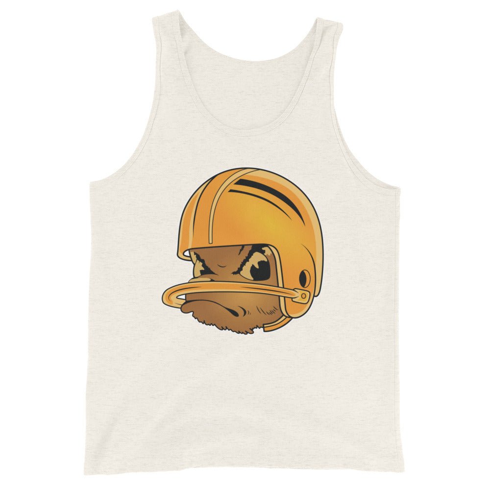 UCLA Vintage Football Men's Tank Top - 1950s Single Bar Helmet Art Mens Tank Top - rivalryweek