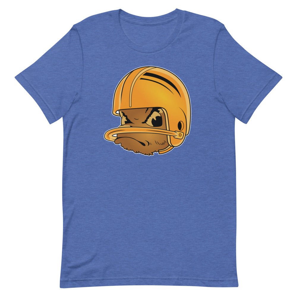 UCLA Vintage Football Shirt - 1950s Single Bar Helmet Art Shirt - rivalryweek