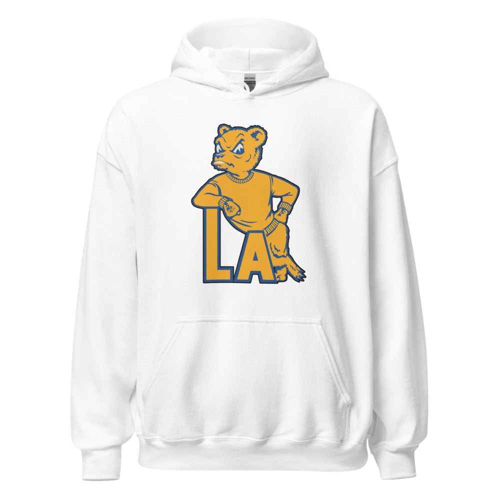 UCLA Vintage Hoodie - 1950s LA Bruin Art Hoodie - rivalryweek