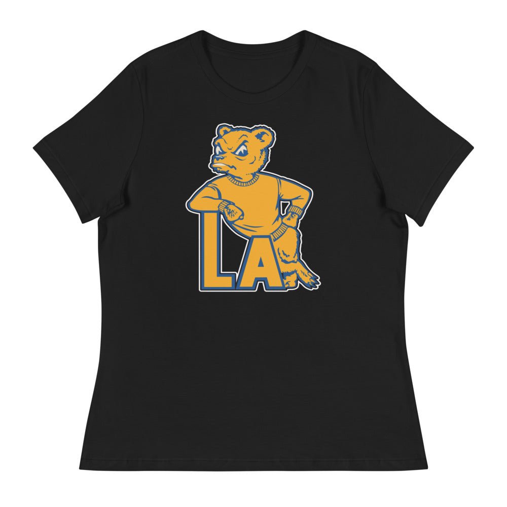 UCLA Vintage Women's Relaxed Shirt - 1950s LA Bruin Art W Relaxed T Shirt - rivalryweek