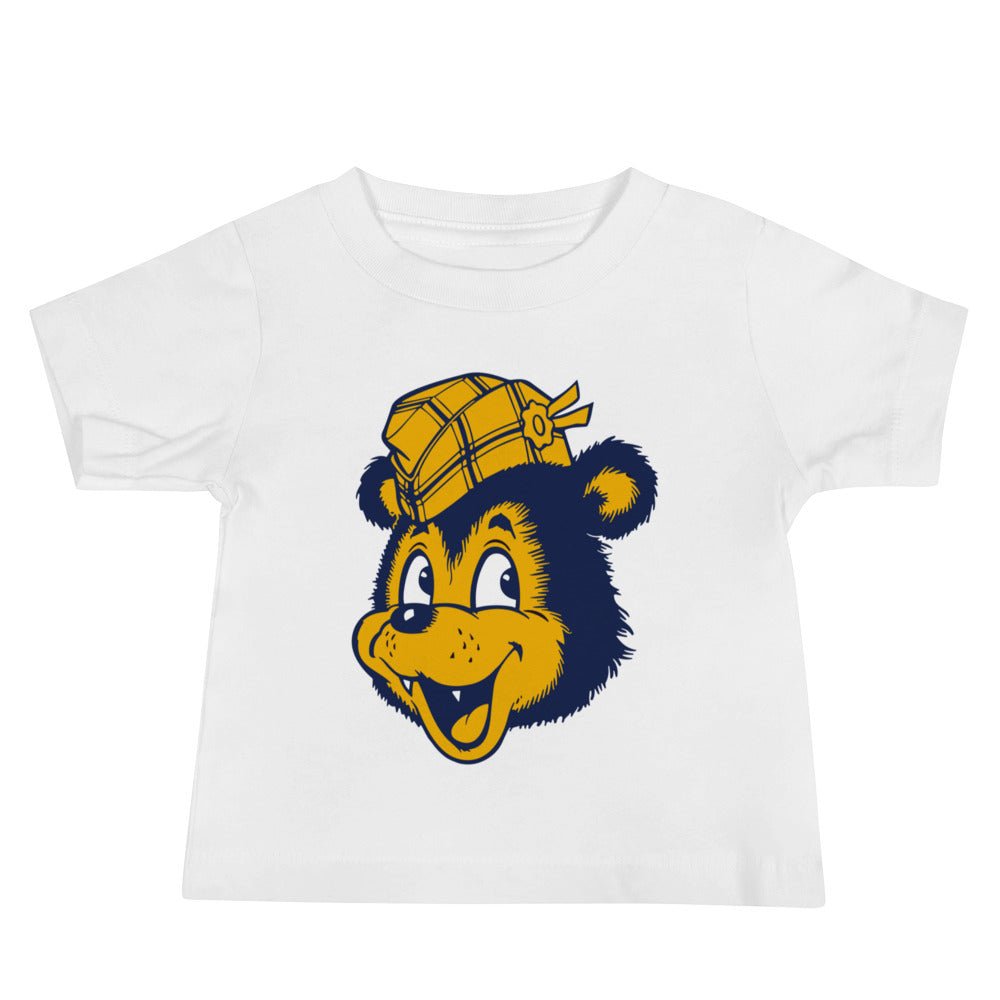 UC Riverside Vintage Baby T Shirt - 1950s Happy Highlander Mascot Art Baby Staple Tee - Rivalry Week