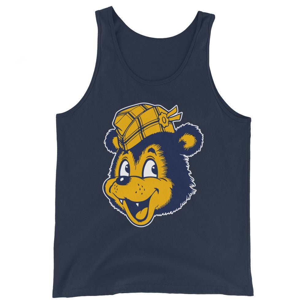 UC Riverside Vintage Men's Tank Top - 1950s Happy Highlander Mascot Art Mens Tank Top - Rivalry Week