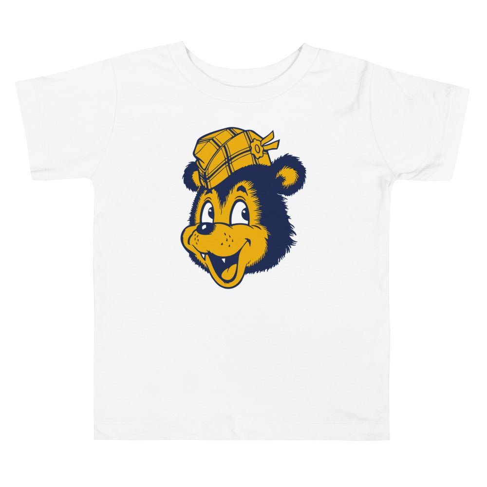 UC Riverside Vintage Toddler T Shirt - 1950s Happy Highlander Mascot Art Toddler Staple Tee - Rivalry Week