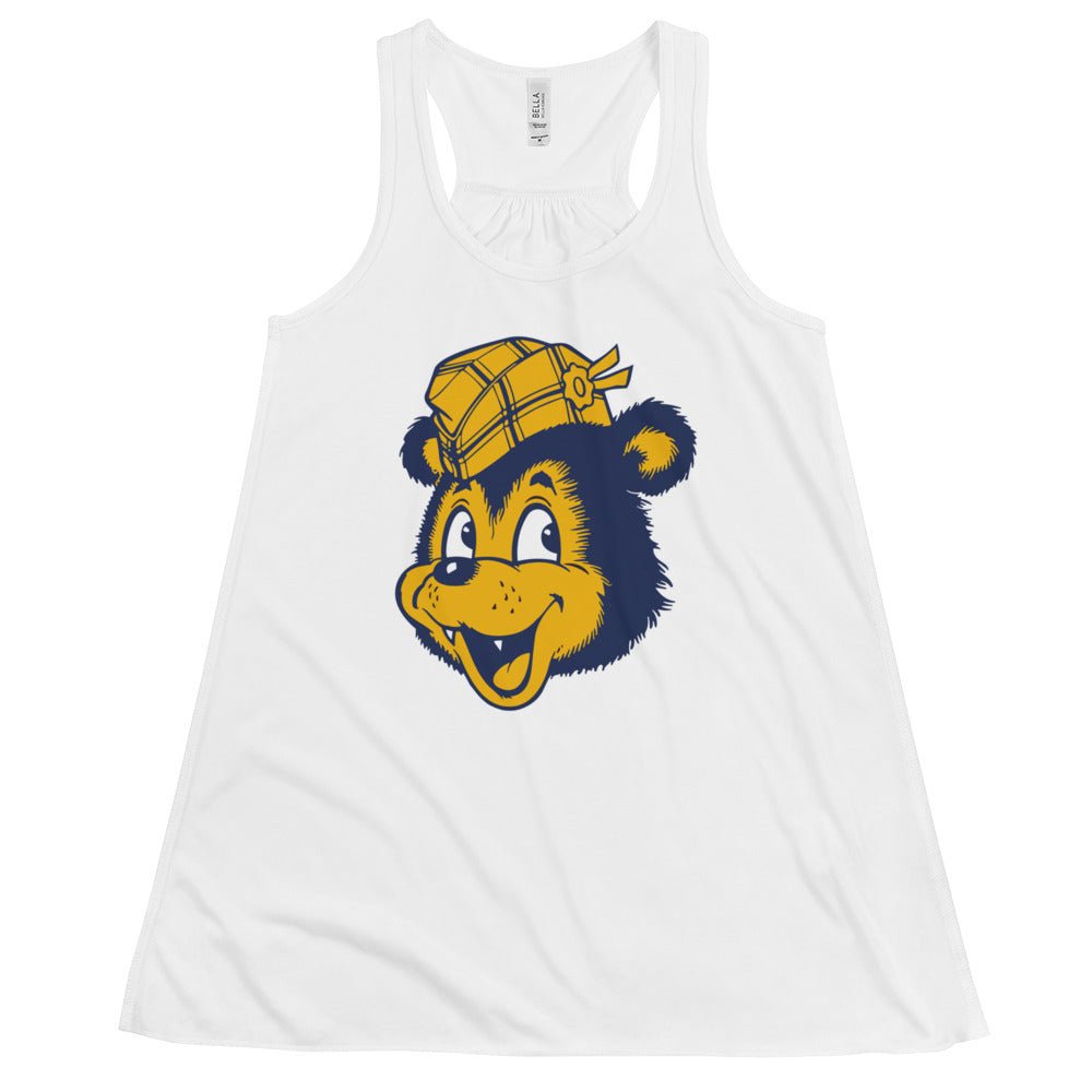 UC Riverside Vintage Women's Flowy Tank Top - 1950s Happy Highlander Mascot Art W Tank Top - Rivalry Week